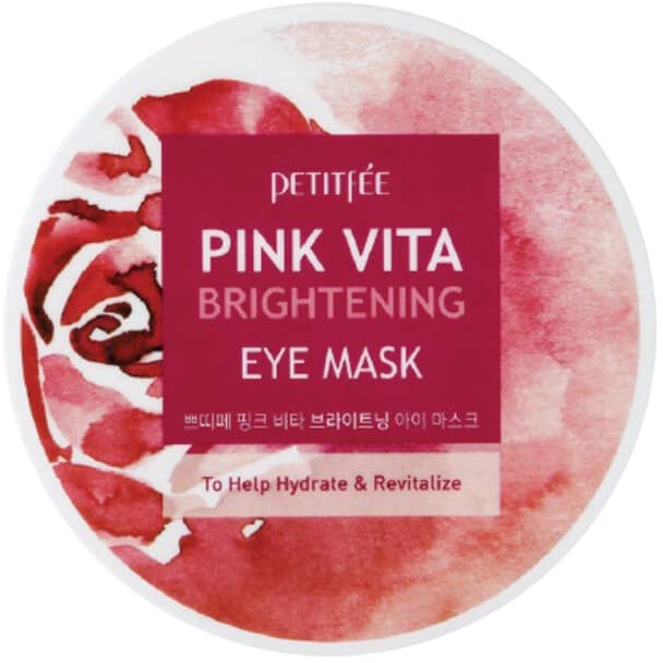Petitfee Pink Vita Brightening Eye Mask