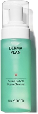 The Saem Derma Plan Green Bubble Foam Cleanser