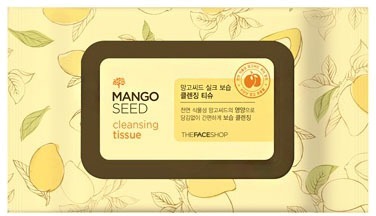 The Face Shop Mango Seed Cleansing Tissue