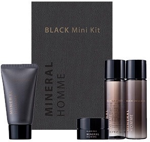 The Saem Mineral Homme Black Mini Kit