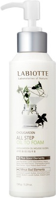 Labiotte Chougarden All Step Oil To Foam