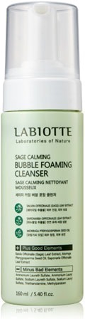 Labiotte Sage Calming Bubble Foaming Cleanser
