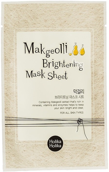 Holika Holika Makgeolli Brightening Mask Sheet