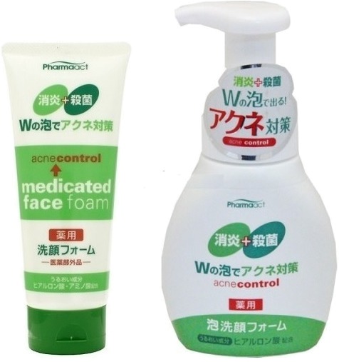 Kumano Cosmetics Pharmaact Acne Control Medicated Face Foam