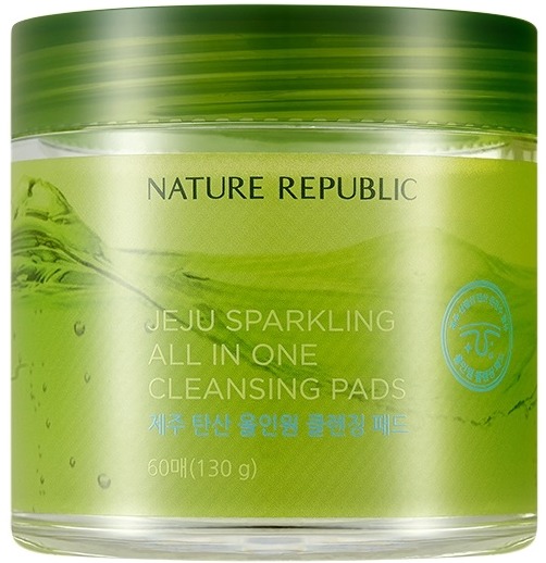 Nature Republic Jeju Sparkling All In One Cleansing Pads