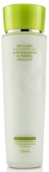 W Clinic Aloe Full Water Activating Emulsion