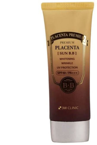 W Clinic Premium Placenta Sun BB Cream SPF PA
