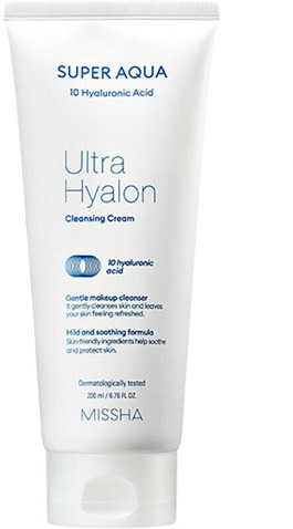 Missha Super Aqua Ultra Hyalron Cleansing Cream