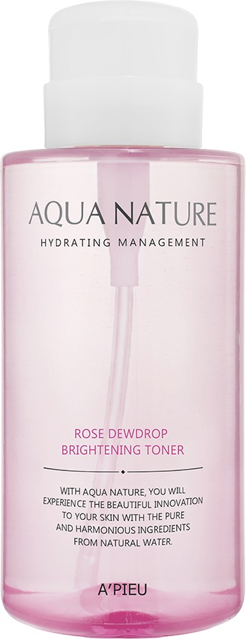 APieu Aqua Nature Rose Dewdrop Brightening Toner