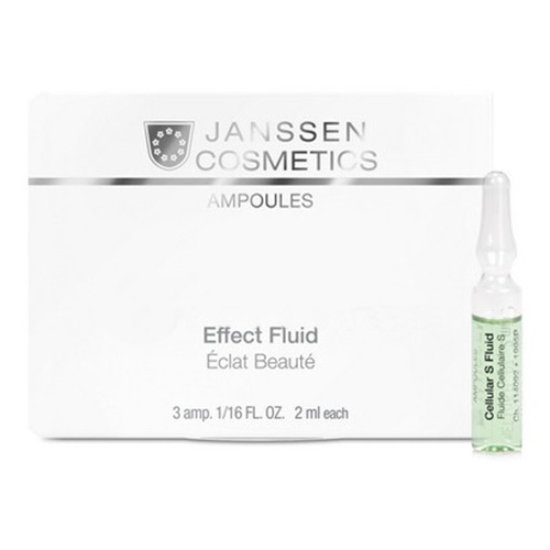Janssen Cosmetics Cellular S Fluid Booster Effect Fluid Ampo