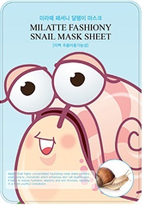Milatte Fashiony Snail Mask Sheet