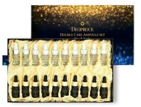 Deoproce Double Care Ampoule Set Day amp Night