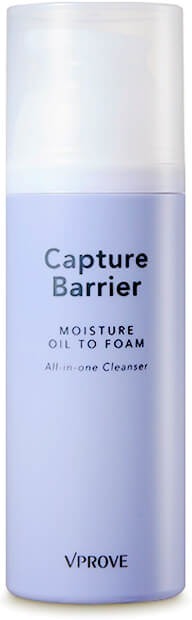 Vprove Capture Barrier Moisture Oil to Foam Allinone Cleanse