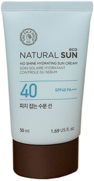 The Face Shop Natural Sun Eco No Shine Hydrating Sun Cream S