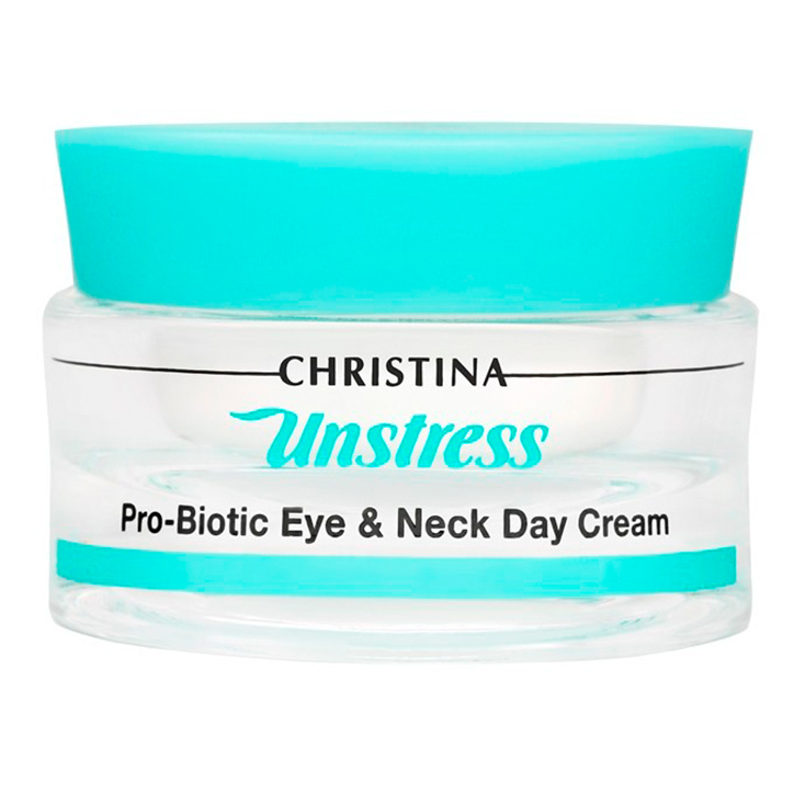 Christina Unstress Probiotic Day Cream Eye And Neck SPF