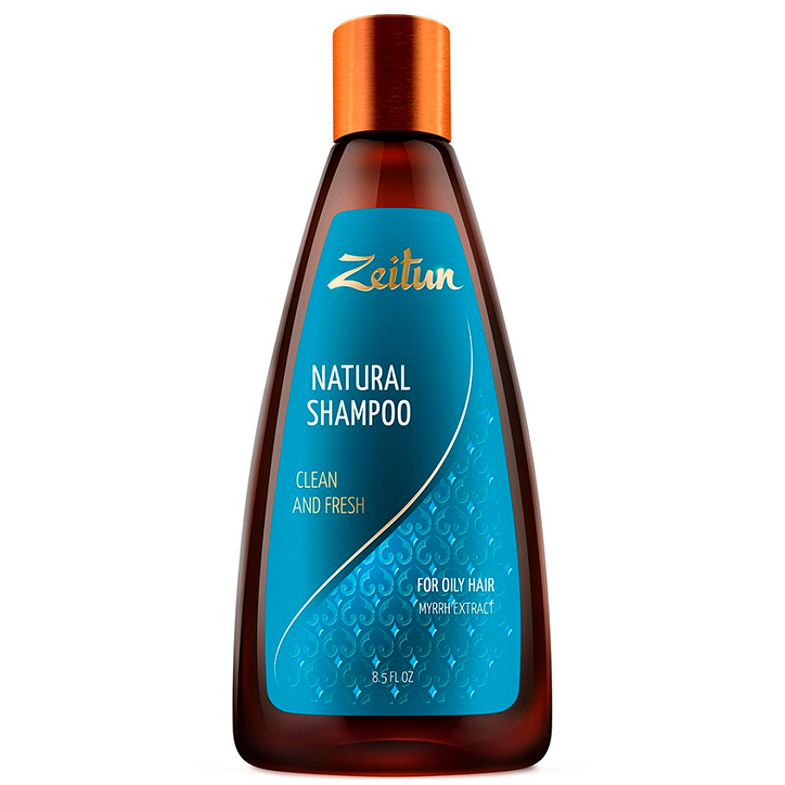 Zeitun Clean and Fresh Shampoo for Oily Hair Myrrh Extract