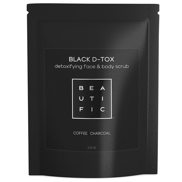 Beautific Black DTox Detoxifying Face And Body Scrub