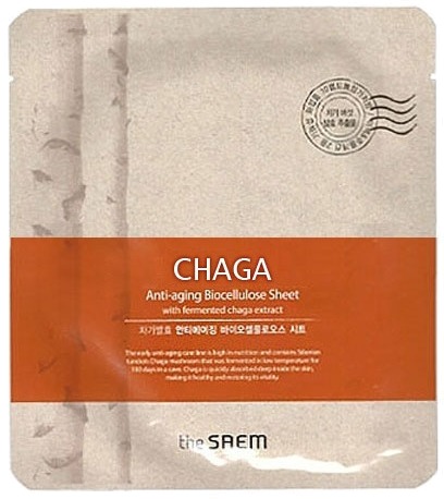 The Saem Chaga Antiaging Biocellulose Sheet