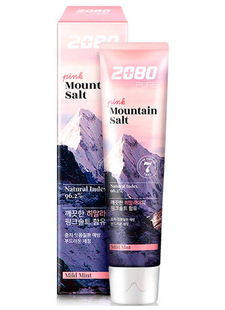 Зубная паста розовая гималайская соль DENTAL CLINIC 2080