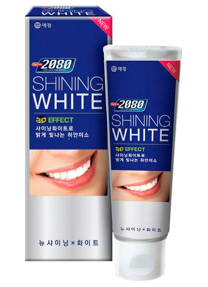 Зубная паста отбеливающая сияющая белизна DENTAL CLINIC 2080