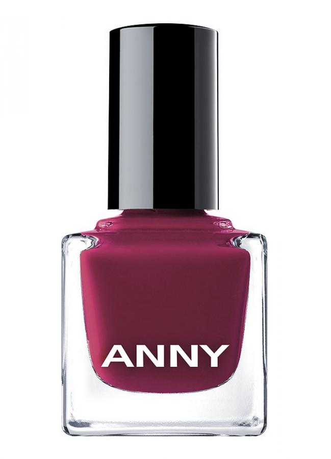 Лак для ногтей Темно-розовый с вишнево-красным оттенком ANNY