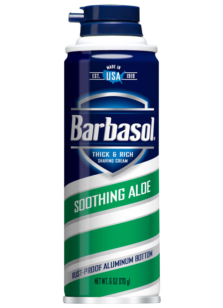 Крем-пена для бритья смягчающая с экстрактом алоэ BARBASOL