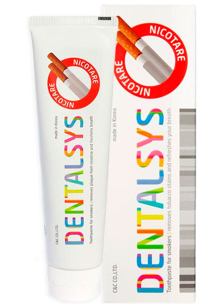 Зубная паста для курильщиков Денталсис никотар DENTAL CLINIC
