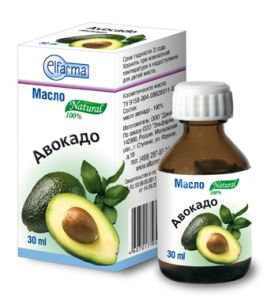 Косметическое масло авокад  Elfarma (Эльфарма)