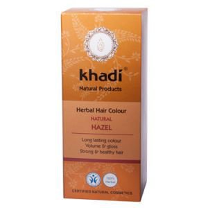 Краска растительная для волос орех кхади herbal hair   Khadi
