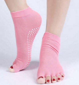 Носочки с открытыми пальцами для йог  Yogatops (Йогатопс)