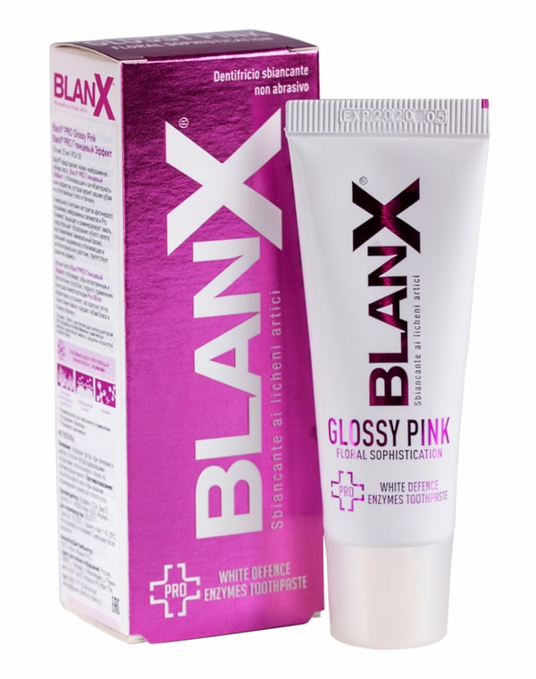 Зубная паста Глянцевый эффект Pro Glossy Pink, Blanx