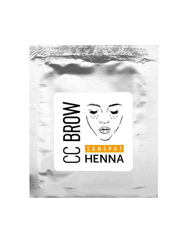 Хна для имитации веснушек "Sunspot henna" в саше, 