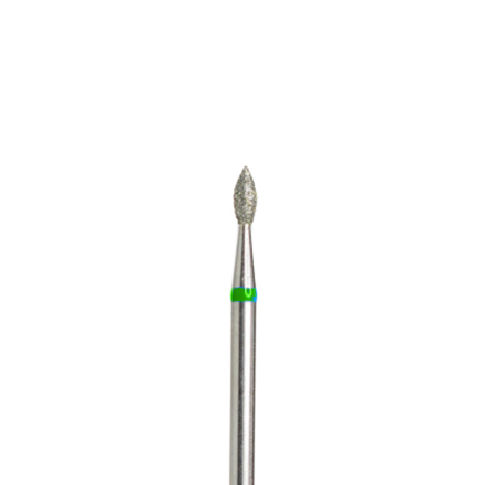 Бор алмазный 98, зеленый (жесткая), D=2,3 мм