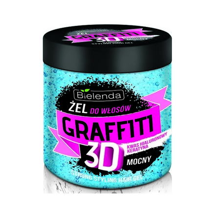 Bielenda, Гель для волос Graffiti 3D Strong, 250 мл