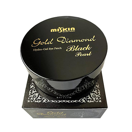 Miskin, Гидрогелевые патчи Gold Diamond Black Pearl, средние