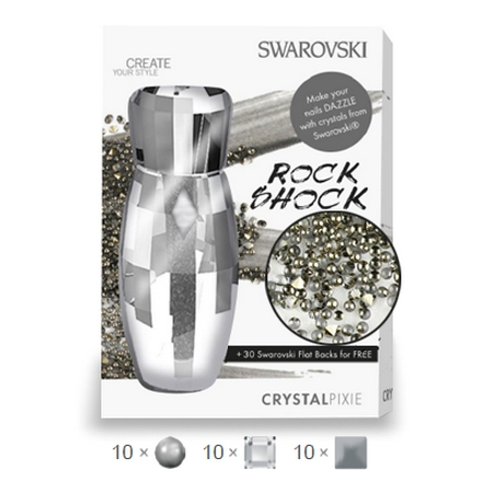 Кристаллы Swarovski, Crystalpixie Nail Box Pixie, Rock Shock