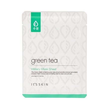 It's Skin, Тканевая маска с зеленым чаем Green Tea Watery