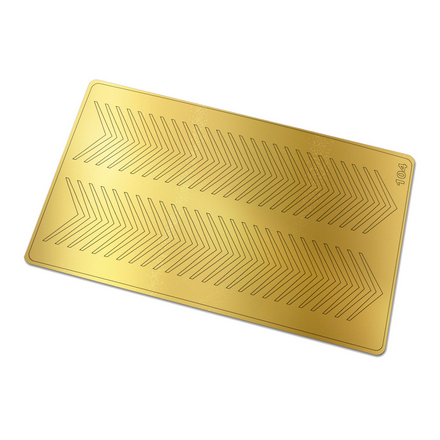 Freedecor, Металлизированные наклейки №104, золото
