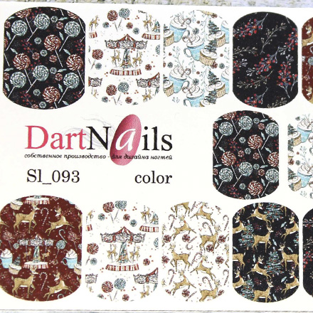 DartNails, Слайдер-дизайн Art-Fashion №93