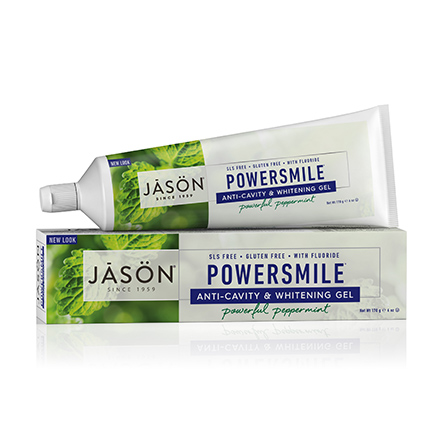 JASON, Гелевая зубная паста Powersmile Anti-Cavity&Whitening