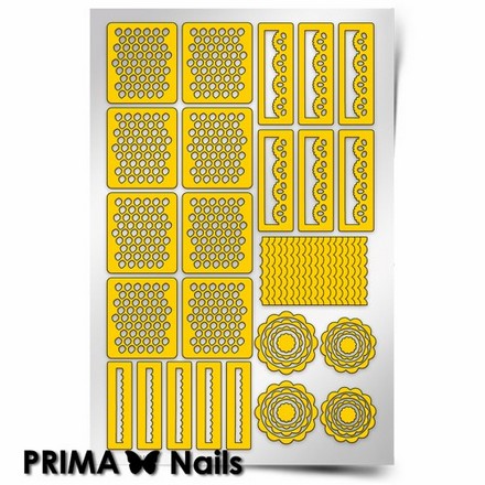 Prima Nails, Трафареты «Кружева»