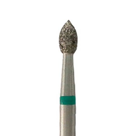 Алмазная насадка 100, 2,7 мм, зеленая (жесткая)