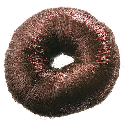 Dewal, Валик из искусственного волоса, коричневый, D=8 см