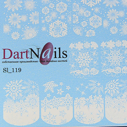 DartNails, Слайдер-дизайн Art-Fashion №119