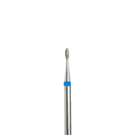 Алмазная насадка 95, синяя (средняя жесткость), D=1,4 мм