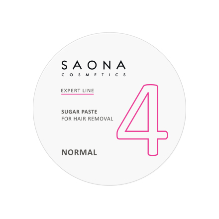 Saona Cosmetics, Сахарная паста для депиляции Normal, 200 г