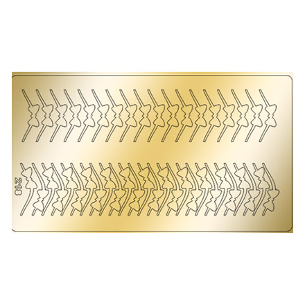 Freedecor, Металлизированные наклейки №218, золото