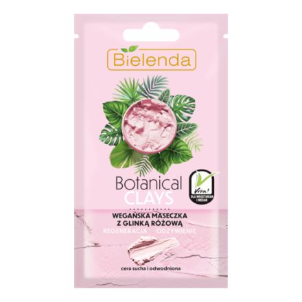 Bielenda, Маска для лица с розовой глиной Botanical Clays, 8