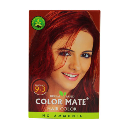 COLOR MATE, Травяная краска для волос 9.3
