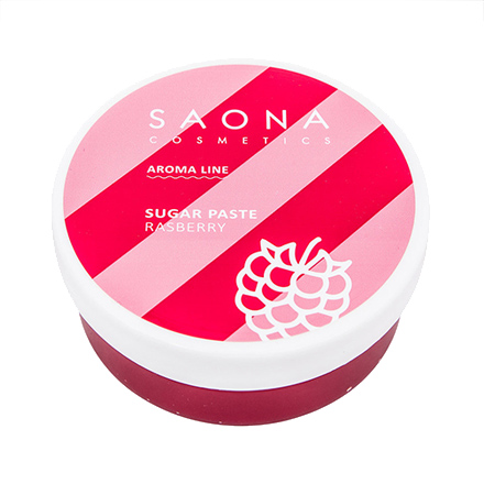 Saona Cosmetics, Сахарная паста для депиляции Raspberry, 200